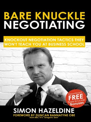 cover image of Bare Knuckle Negotiating